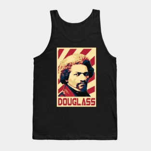 Frederick Douglass Retro Propaganda Tank Top